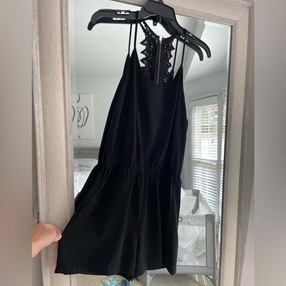 Daniel Rainn black romper